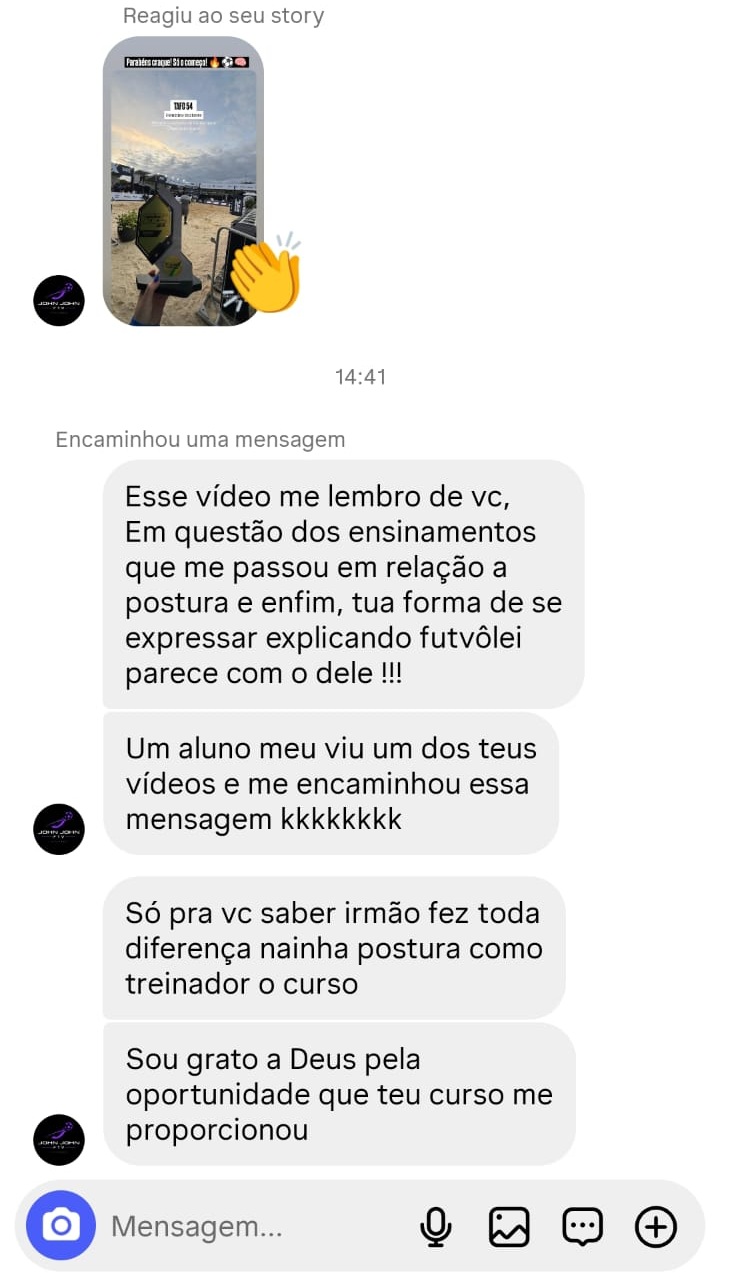 Depoimento via WhatsApp
